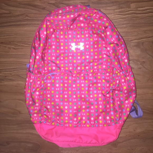 under armour polka dot backpack